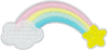 Rainbow with Cloud and Star