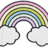 Rainbow with Clouds Large - Patch