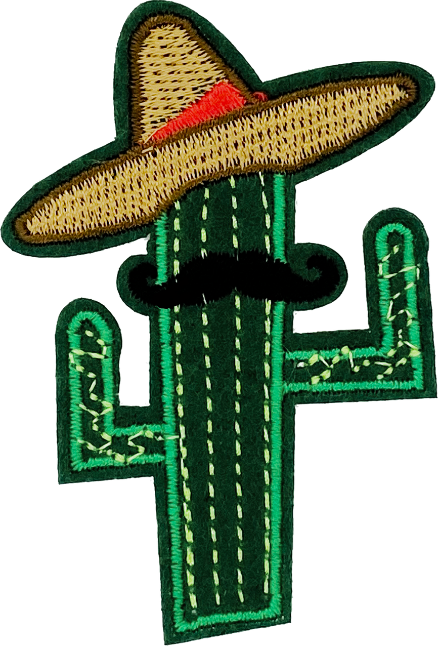 Cactus with Sombrero - Patch