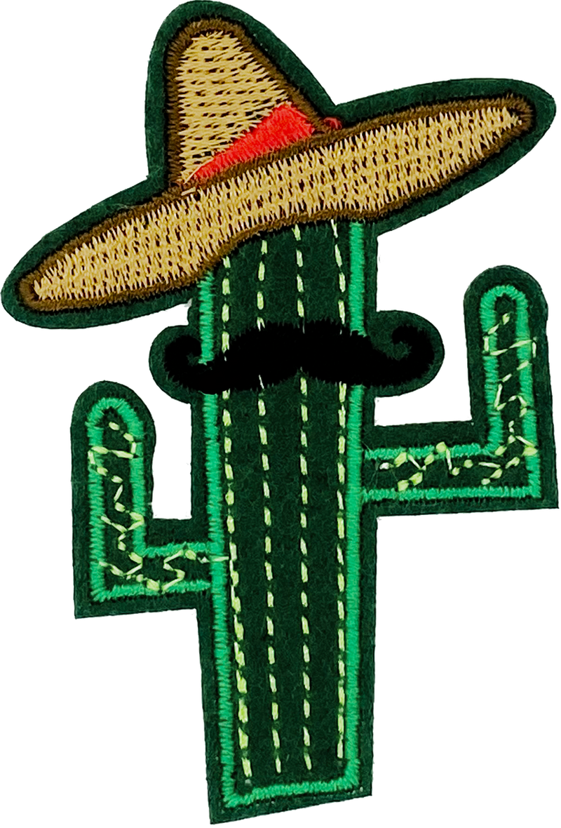 Cactus with Sombrero - Patch