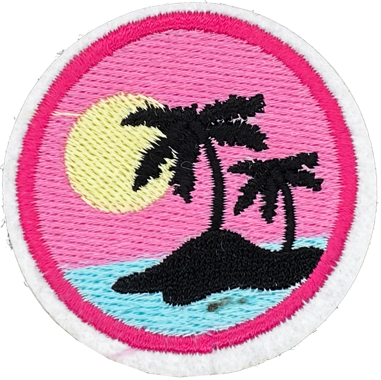 Pink Palm Trees - Patch