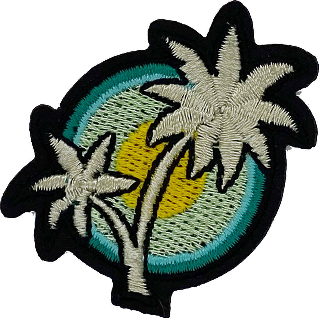 Blue Palm Trees - Patch