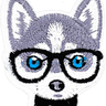 Dog with Glasses - Patch