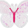 Pink Sequin Butterfly - Patch