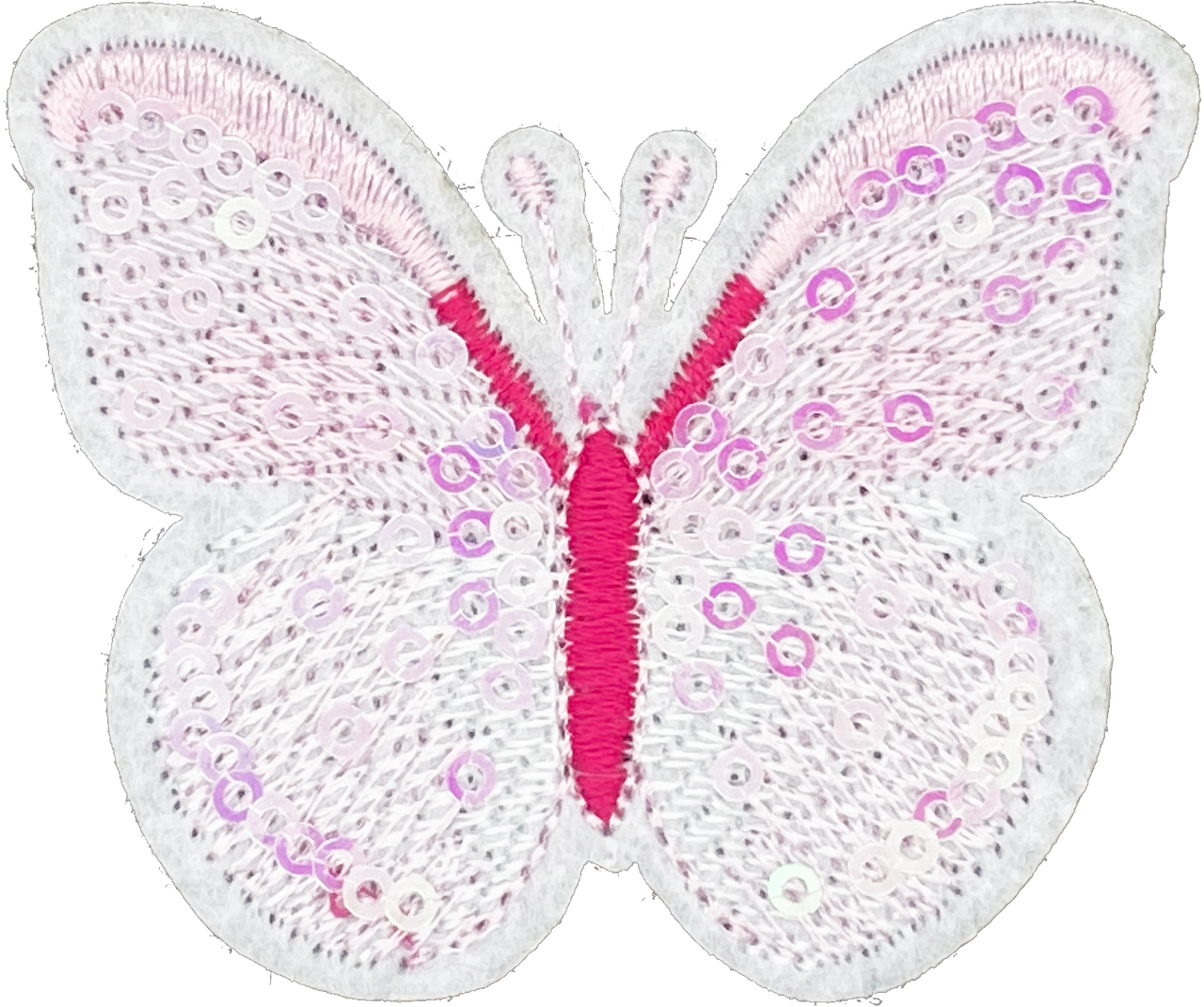 Pink Sequin Butterfly - Patch