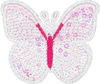 Pink Sequin Butterfly - Patch