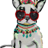Dog with Crown - Patch