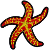 Red Starfish - Patch