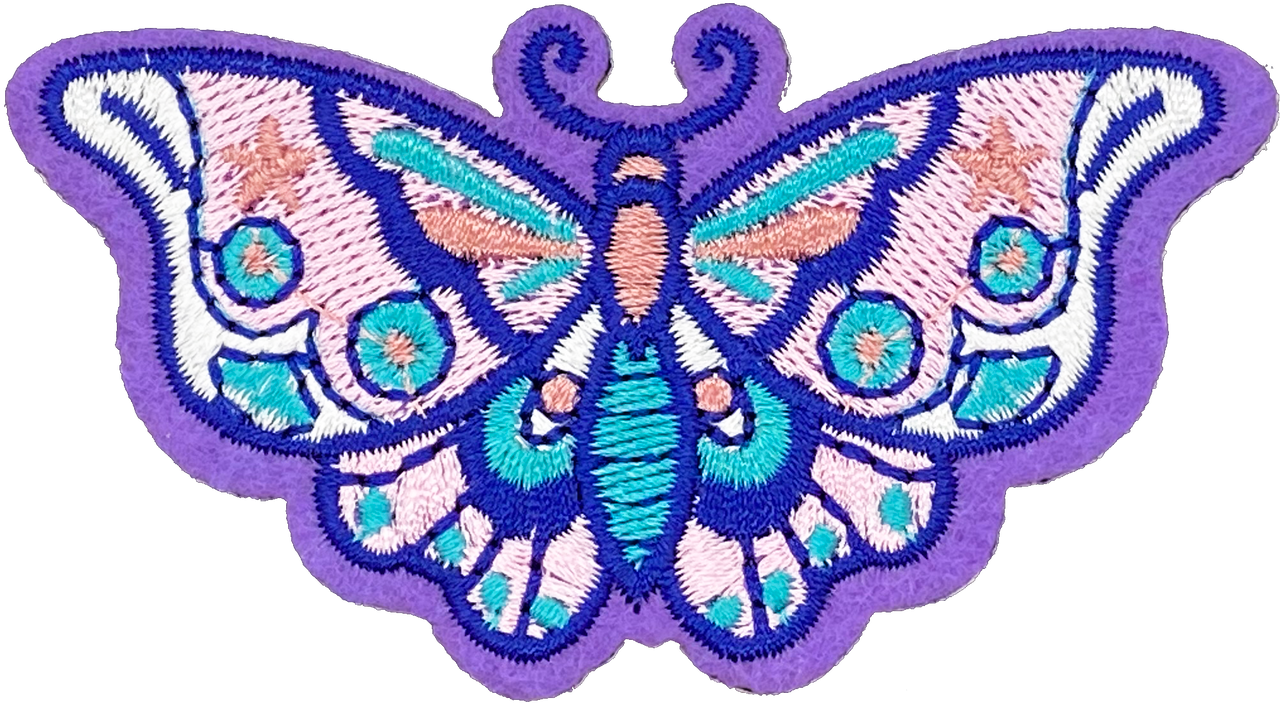 Purple Butterfly- Patch