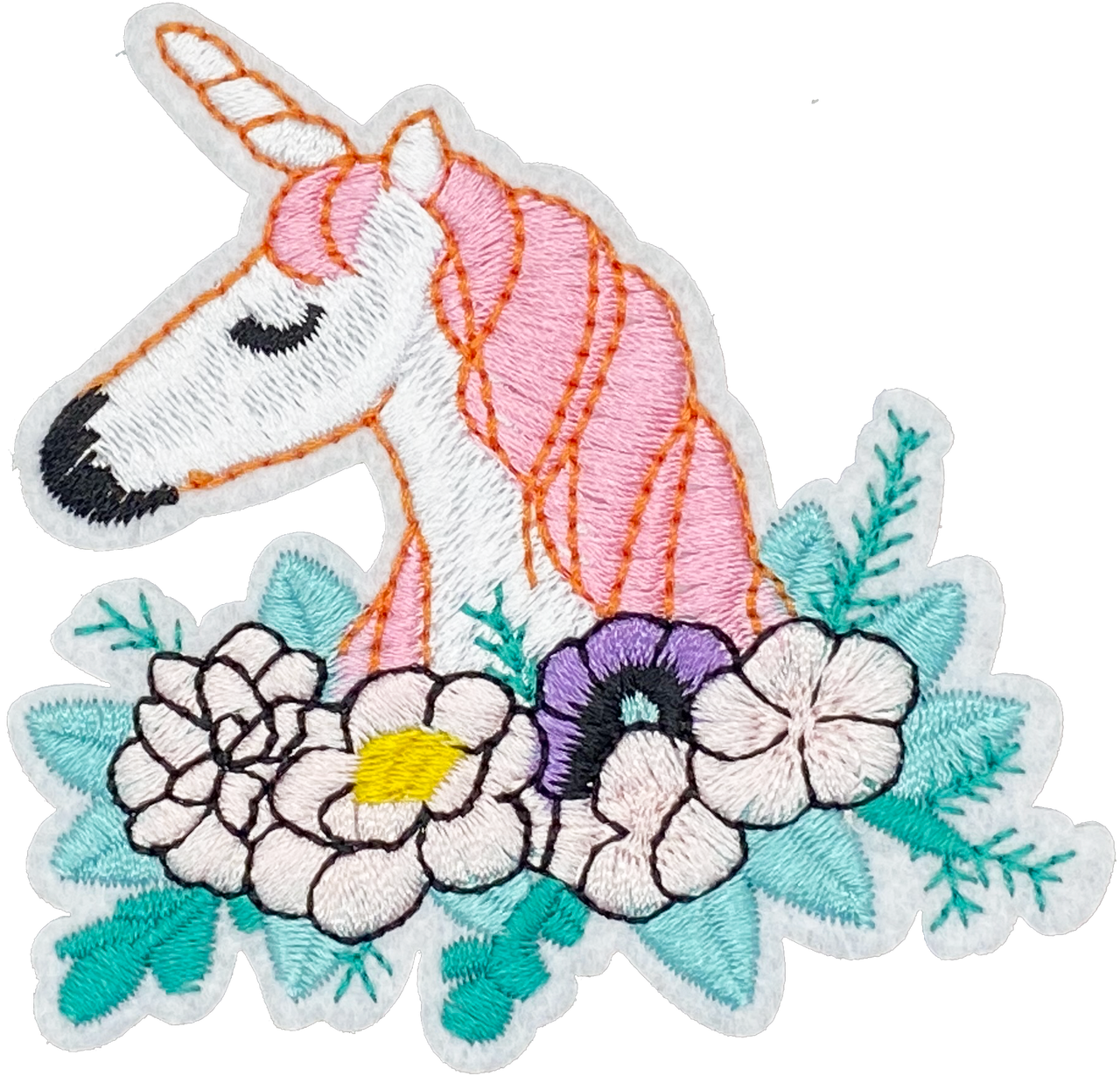 Unicorn with Flowers - Patch