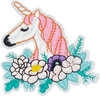 Unicorn with Flowers - Patch