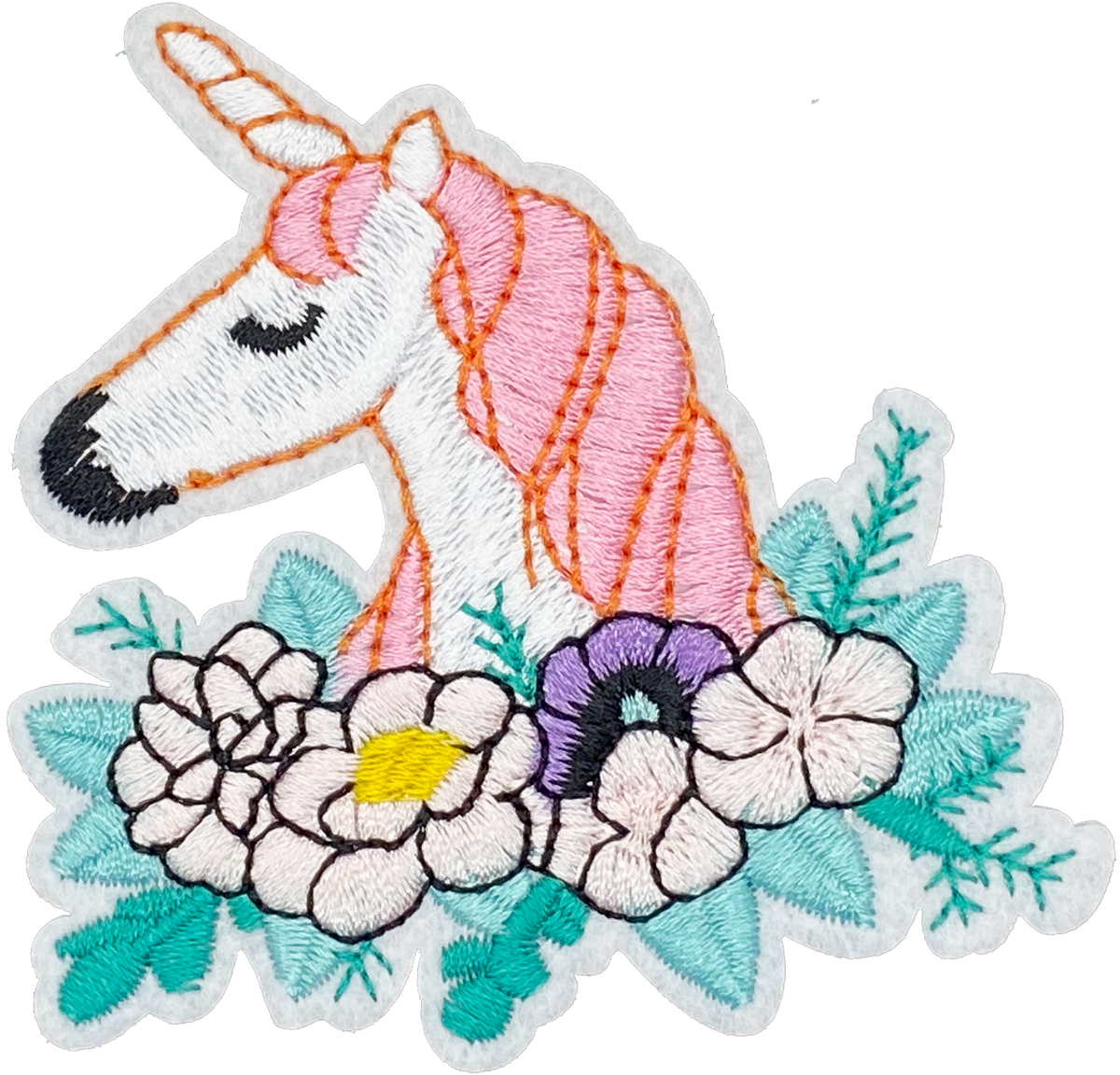 Unicorn with Flowers - Patch