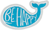 Be Happy Whale - Patch