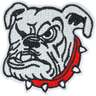 Bulldog  with Spike Collar- Patch