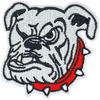 Bulldog  with Spike Collar- Patch