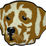 Large Chenille Lab - Patch