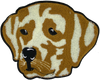 Large Chenille Lab - Patch