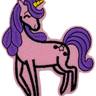 Pink and Purple Unicorn - Patch