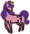 Pink and Purple Unicorn - Patch