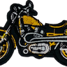 Motorcycle (Gold)- Patch