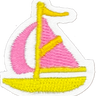 Little Pink Sailboat - Patch