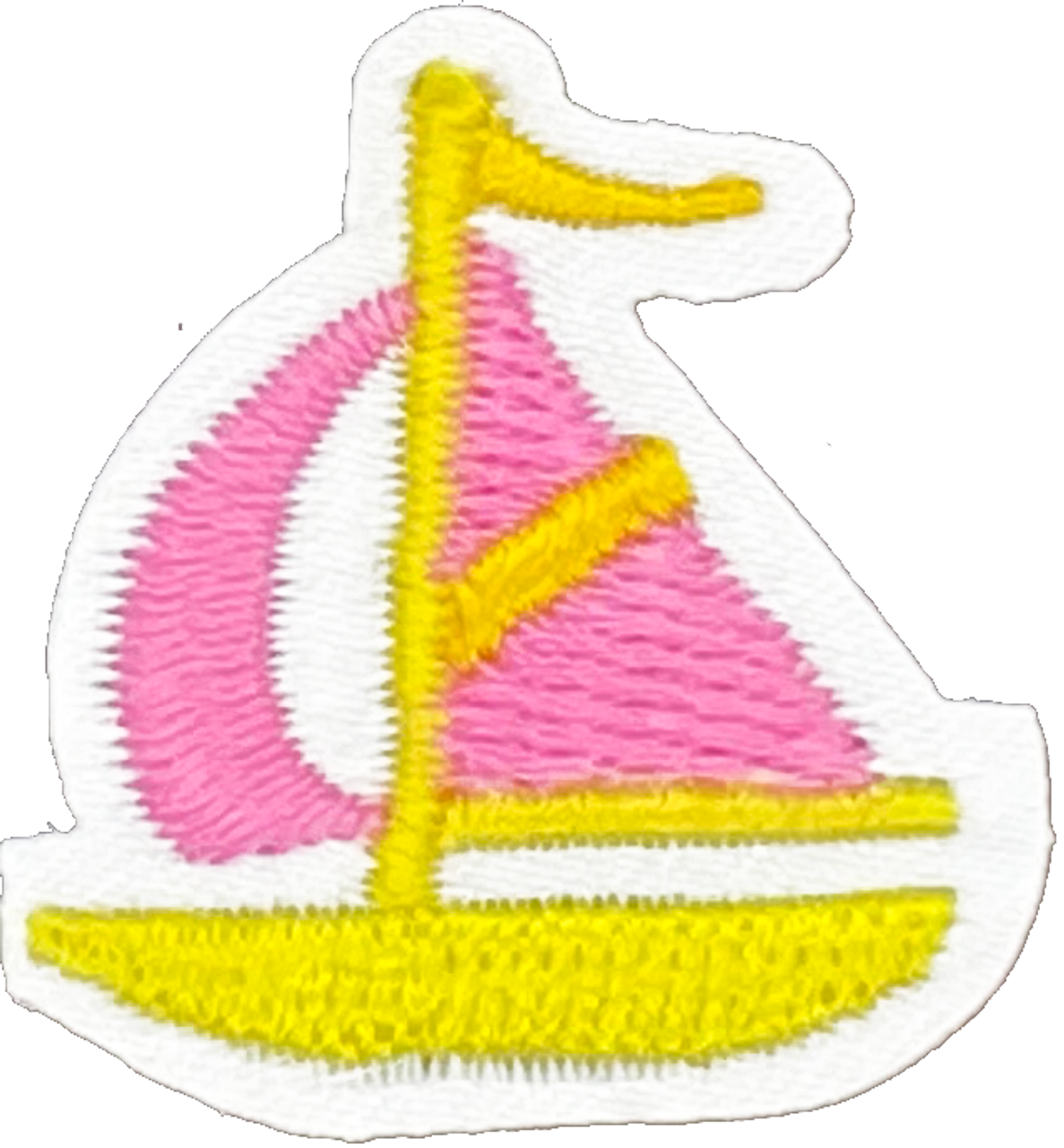 Little Pink Sailboat - Patch