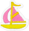 Little Pink Sailboat - Patch