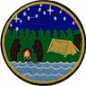 Camping Bears - Patch