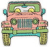 Pink Jeep  - Patch