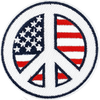 Patriotic Peace Sign - Patch