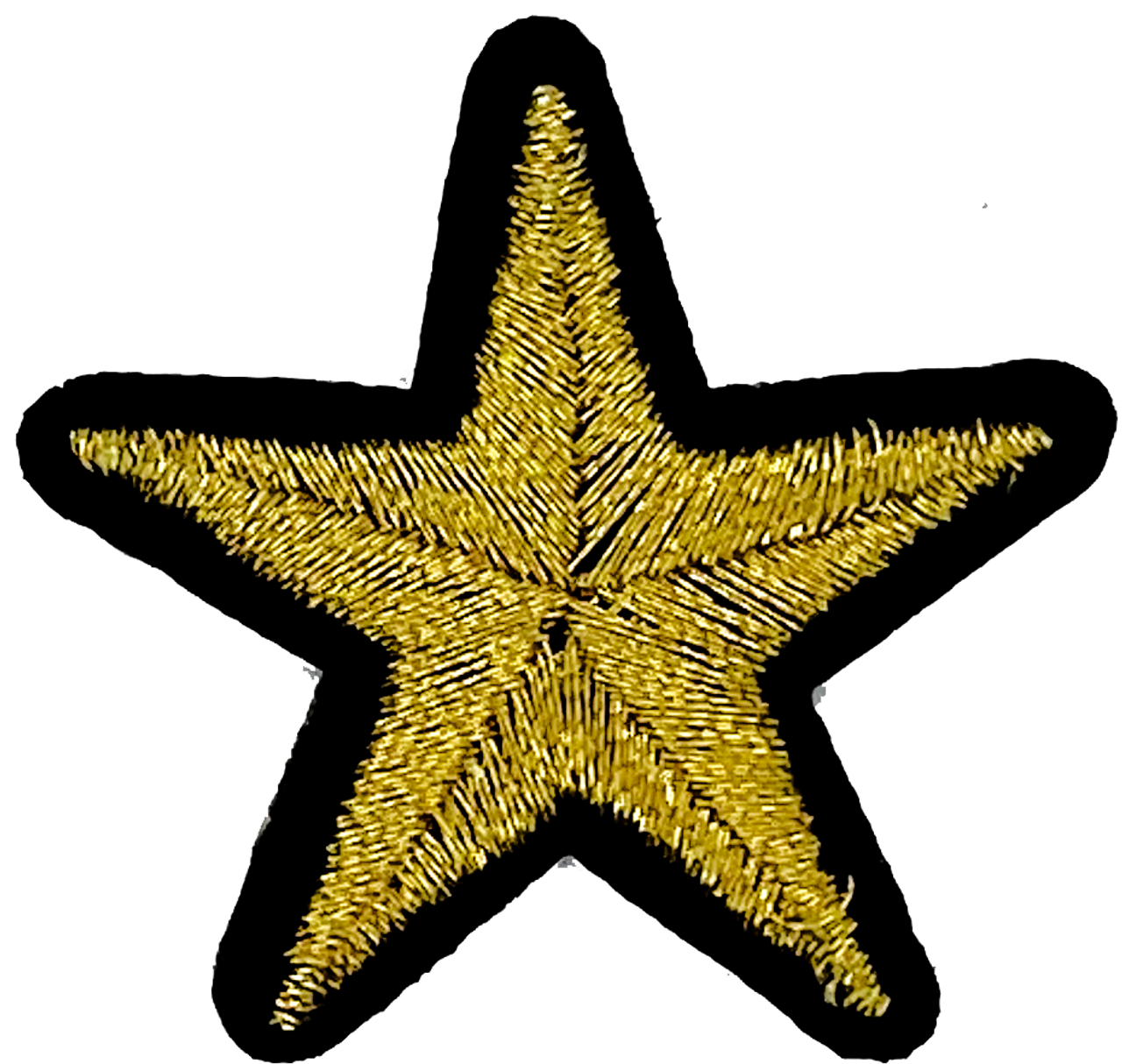 Gold Metallic Star - Patch