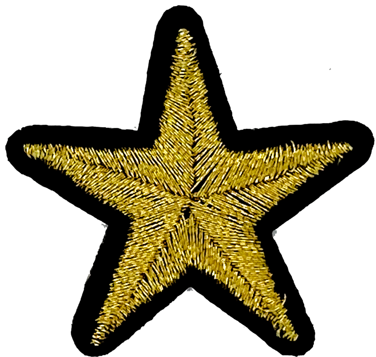 Gold Metallic Star - Patch