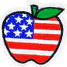 Patriotic Apple - Patch
