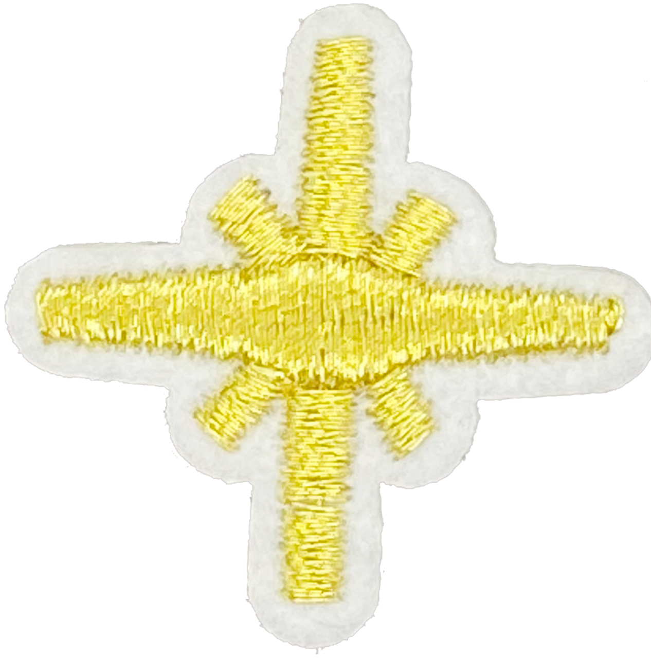 Space 21(Gold Star) Large - Patch