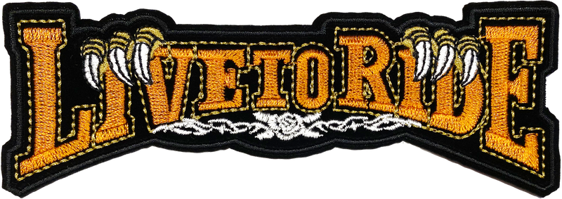 Live to Ride (Large) - Patch