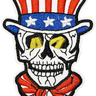 Patriotic Skull - Patch