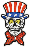Patriotic Skull - Patch