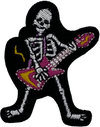 Skeleton with Guitar - Patch