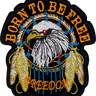 Born to be Free - Patch (Small)