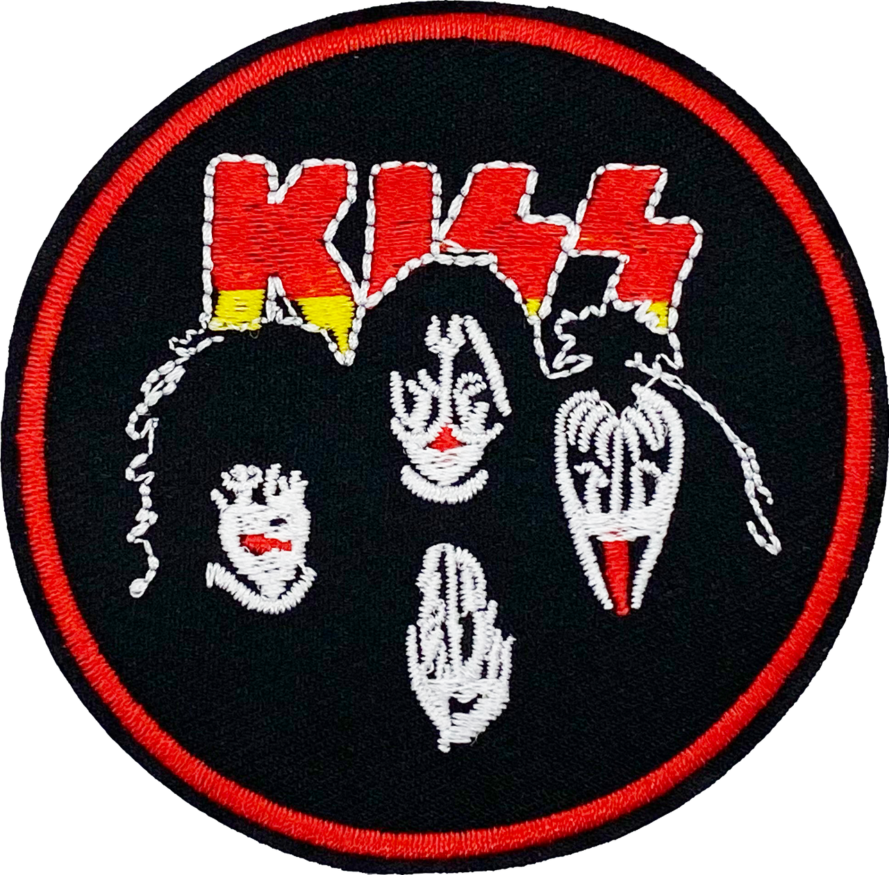 Kiss - Band Members Round - Patch