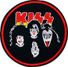 Kiss - Band Members Round - Patch