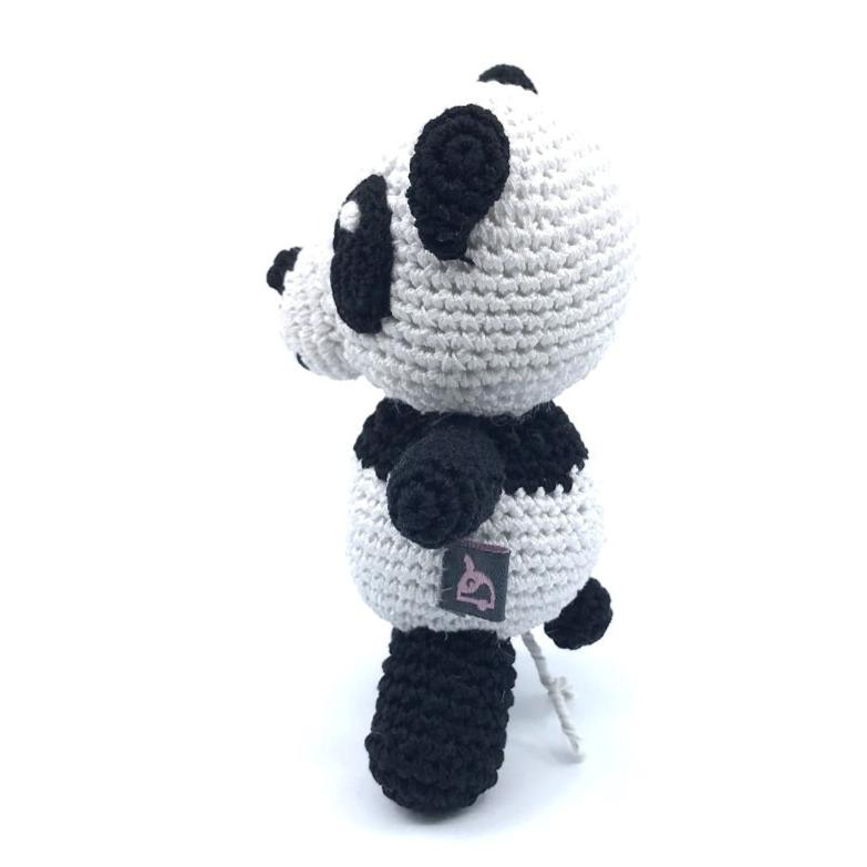 DOGO Panda Crochet Dog Toy
