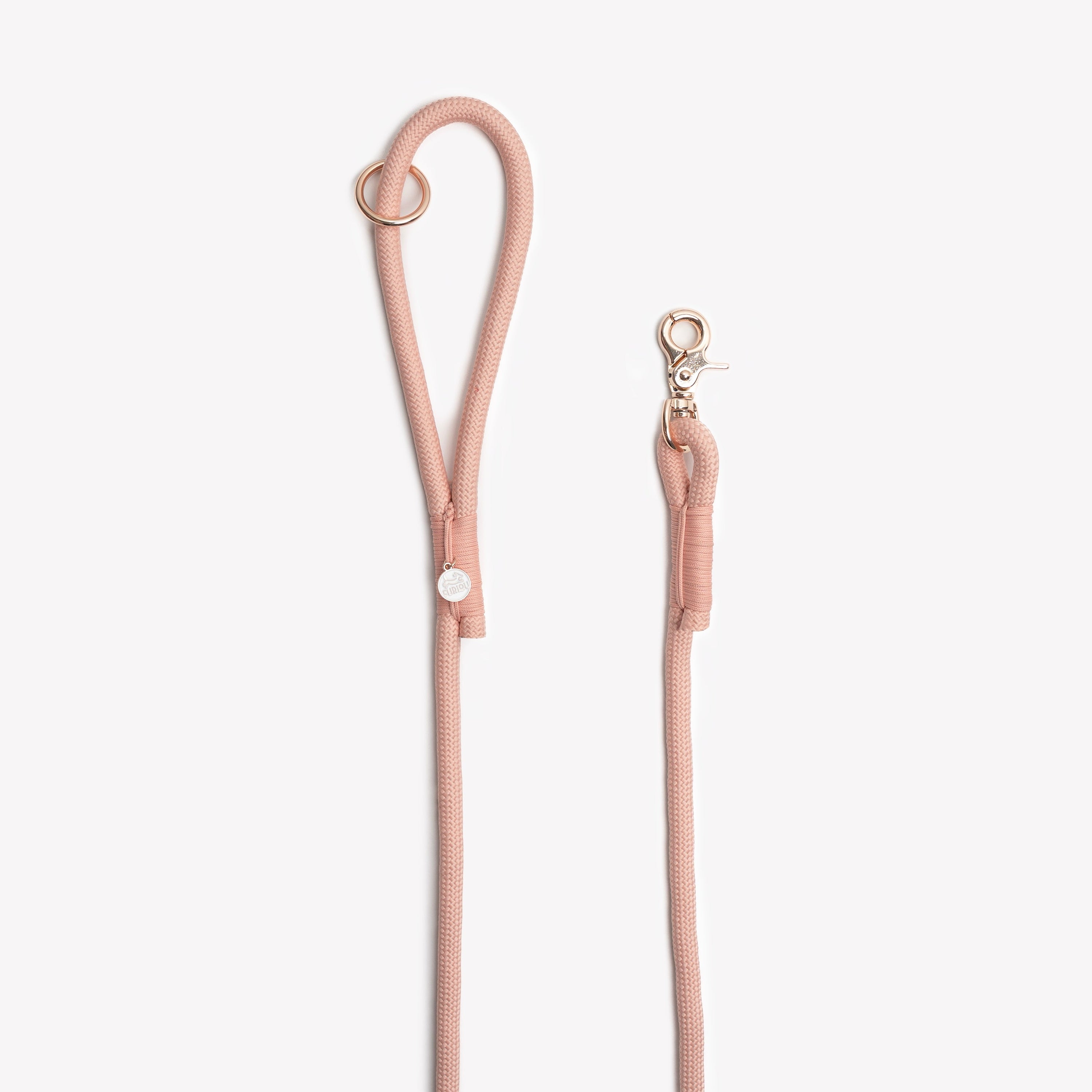 Powder Rose - Braided Rope Leash - HT Animal Supply
