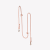 Powder Rose - Hands Free Braided Leash