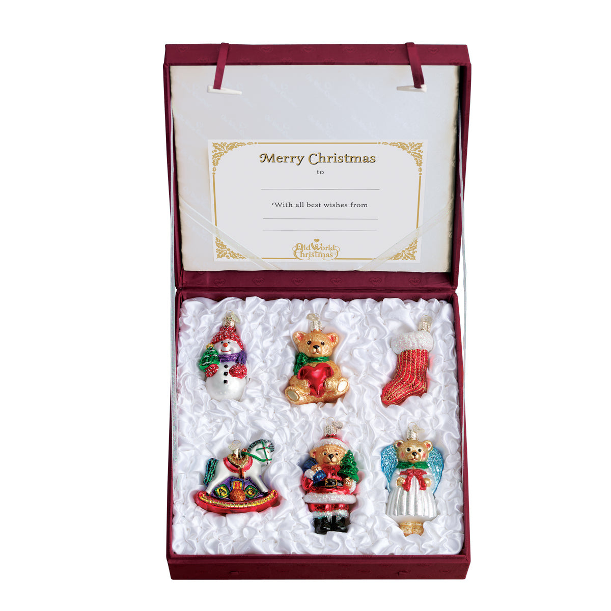 Old World Christmas: Childs First Christmas Ornament Collection