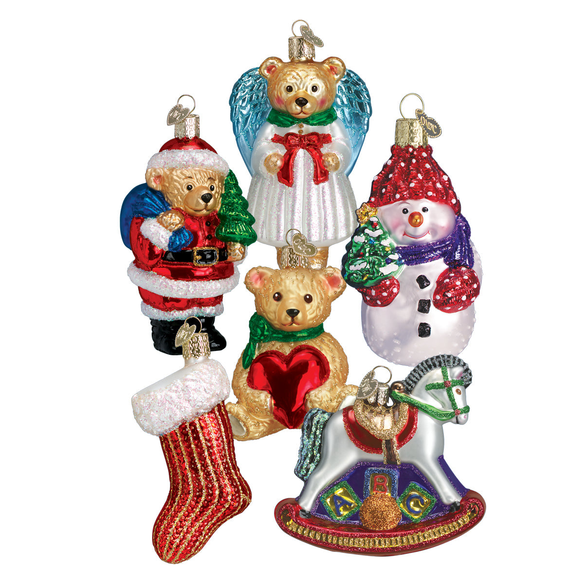 Old World Christmas: Childs First Christmas Ornament Collection