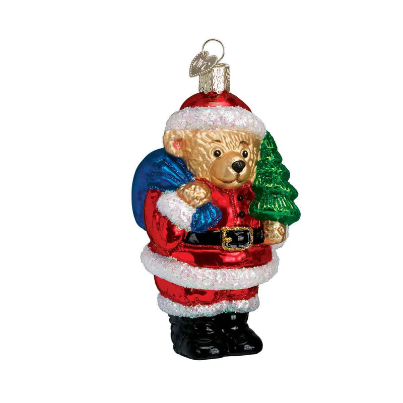 Old World Christmas: Santa Bear Christmas Ornament