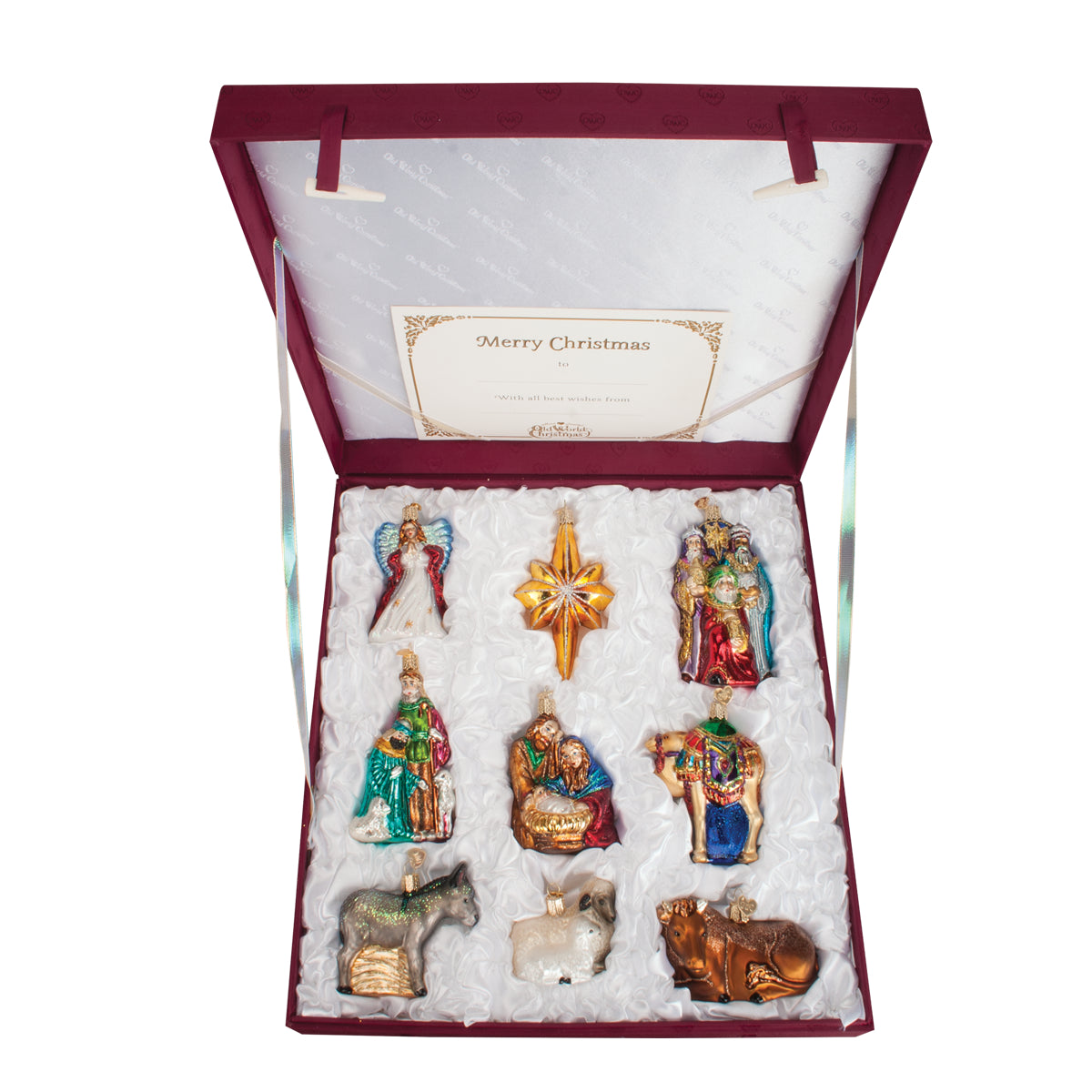 Old World Christmas: Nativity Ornament Collection