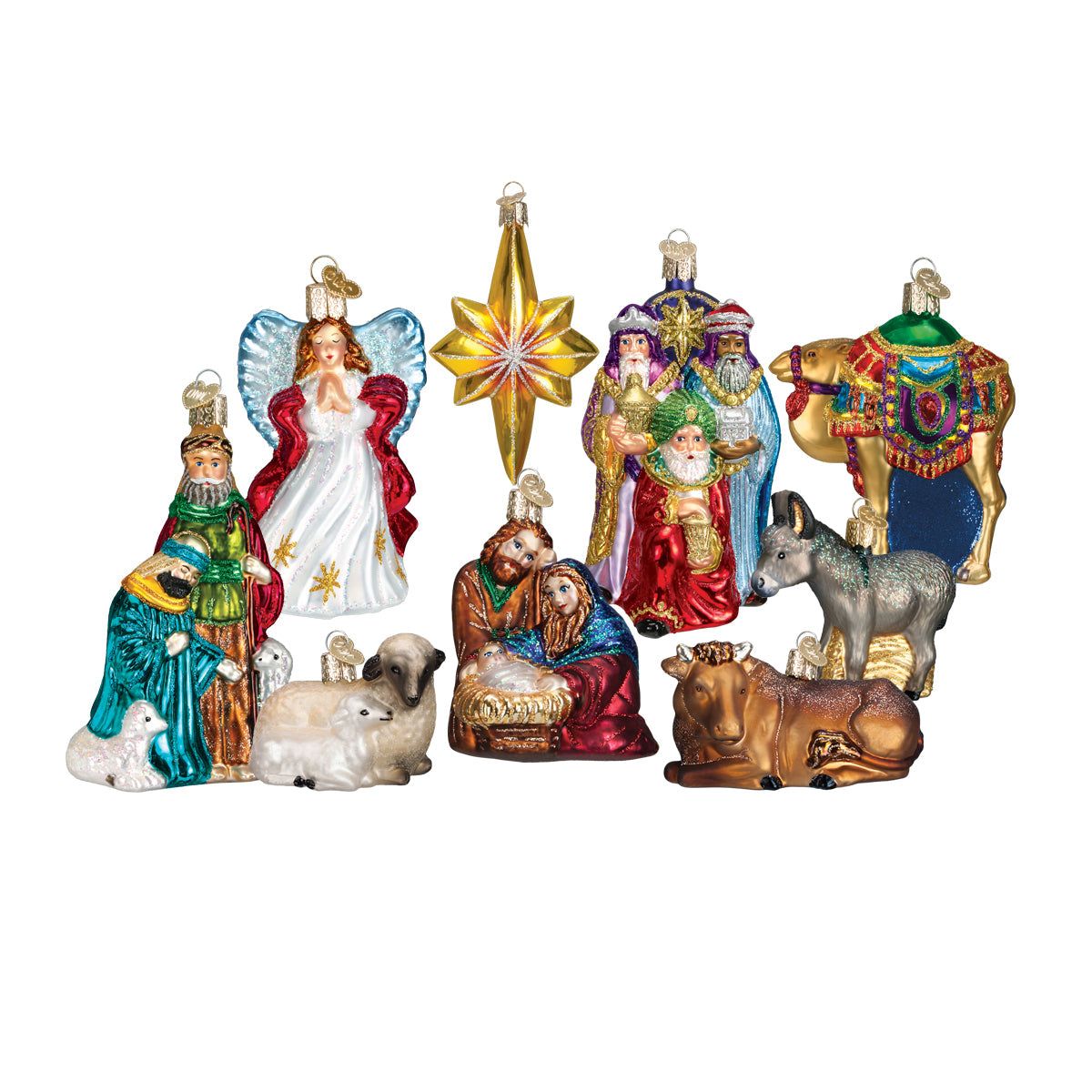 Old World Christmas: Nativity Ornament Collection
