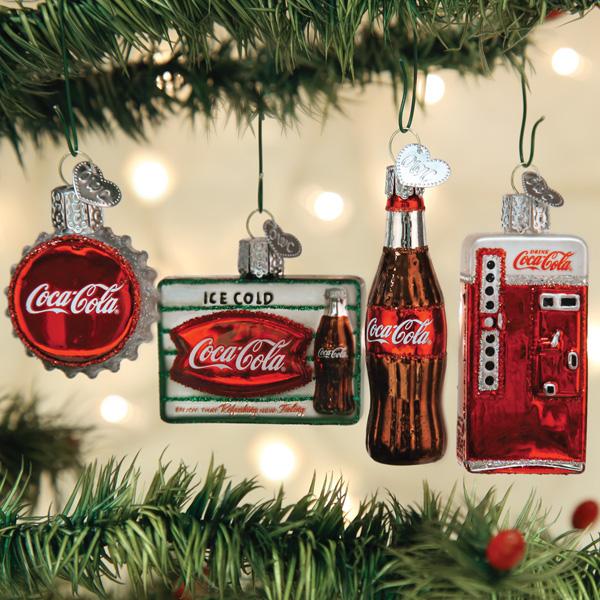 Coca-Cola Mini Diner Ornament Set